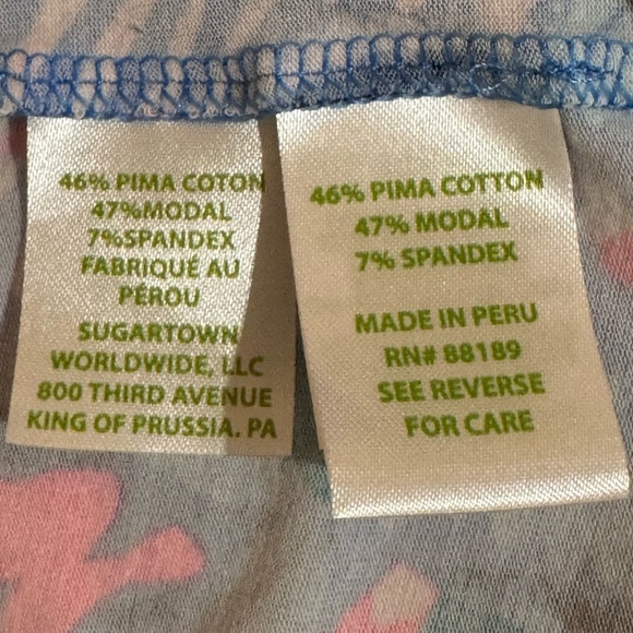 Lilly Pulitzer Women’s Knot Front Tunic Top – Long Sleeve – Size Small EUC - Picture 9 of 11